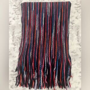 Multicolor Alpaca knit Scarf - Made in Peru